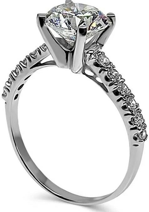 The best 2 carat cz ring for a marriage proposal